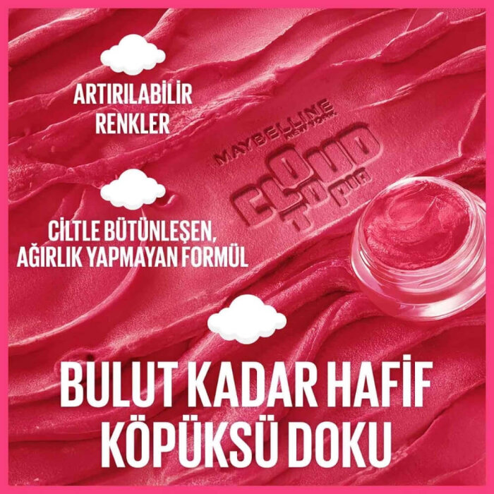 Maybelline Blush Cloudtopia Köpük Dokulu Mat Allık 04 - 7