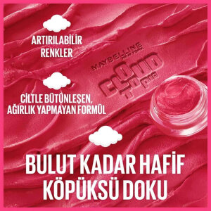 Maybelline Blush Cloudtopia Köpük Dokulu Mat Allık 07 - 7