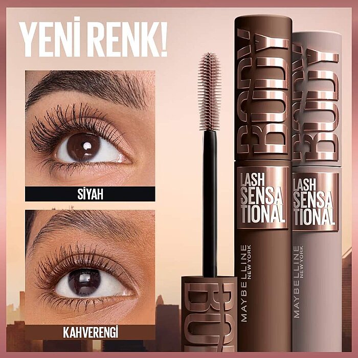 Maybelline Lash Sensation Body Mascara Brown - 5