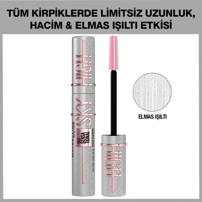 Maybelline Lash Sensational Sky High Mascara Space Diamond - 3