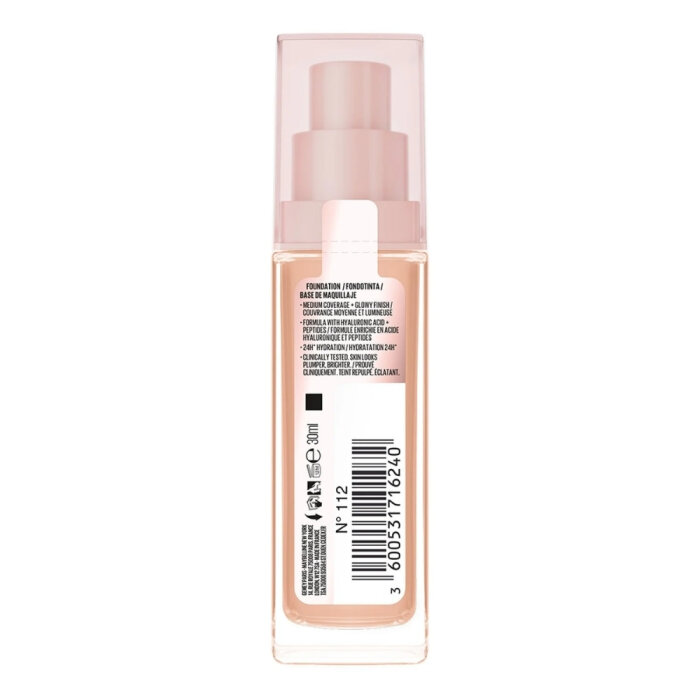 Maybelline Lifter Fondöten Plump&Glow 112 - 9
