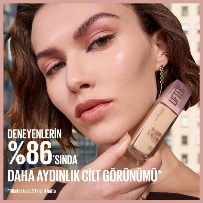 Maybelline Lifter Fondöten Plump&Glow 114 - 6