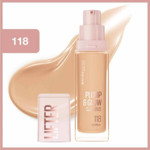 Maybelline Lifter Fondöten Plump&Glow 118 - 2