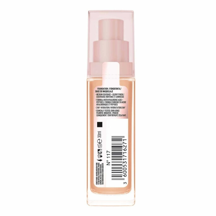 Maybelline Lifter Fondöten Plump&Glow 118 - 9