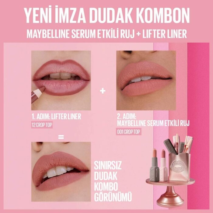 Maybelline Lifter Stick Saten Ruj 001 - 4