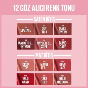 Maybelline Lifter Stick Saten Ruj 002 - 5