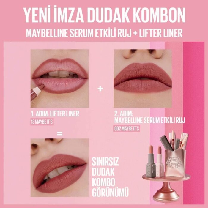 Maybelline Lifter Stick Saten Ruj 002 - 4