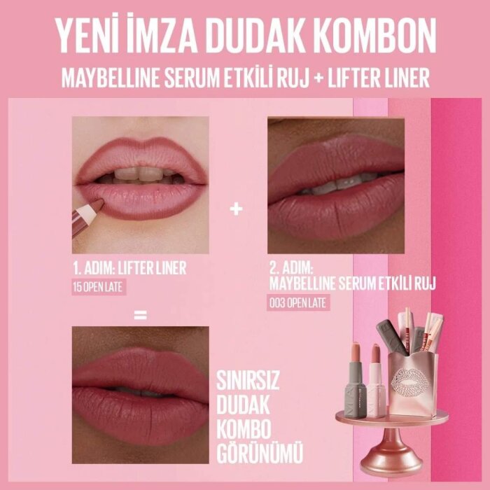 Maybelline Lifter Stick Saten Ruj 003 - 4