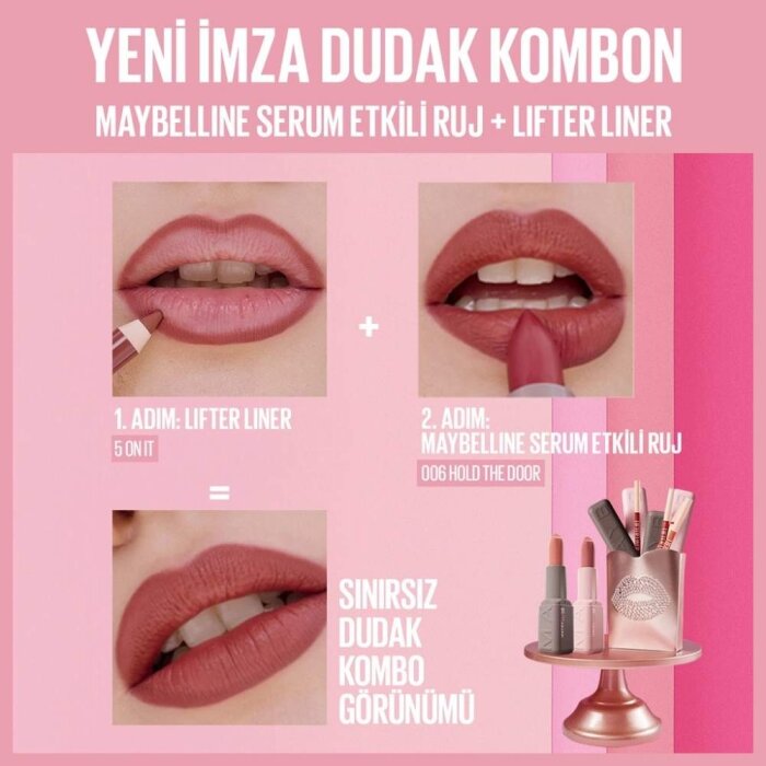 Maybelline Lifter Stick Saten Ruj 006 - 4