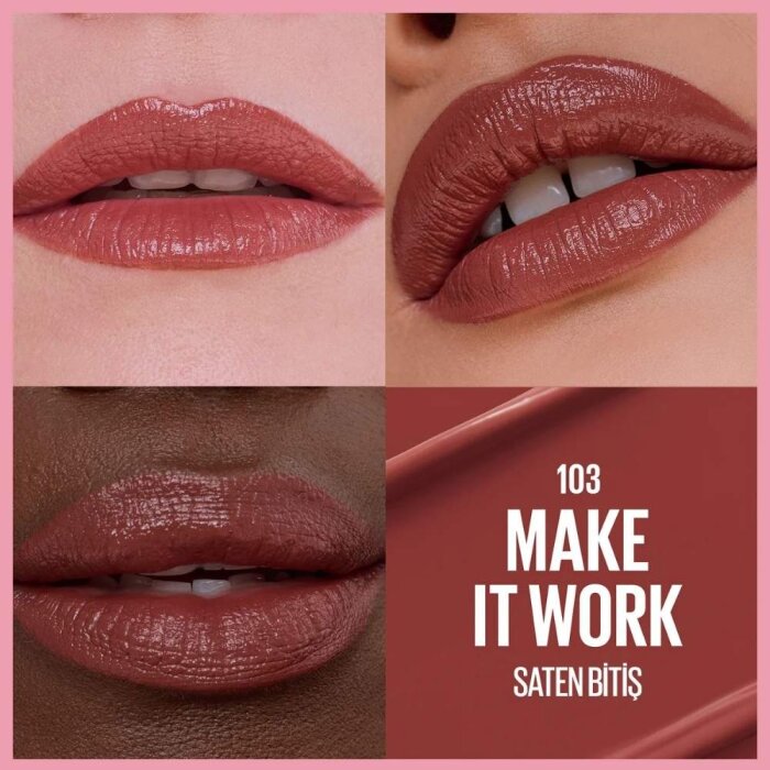 Maybelline Lifter Stick Saten Ruj 103 - 3
