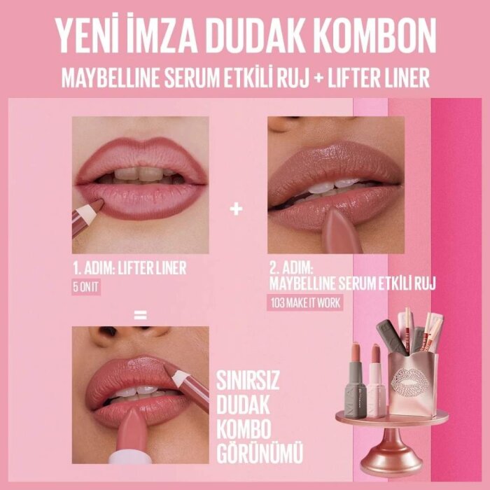 Maybelline Lifter Stick Saten Ruj 103 - 4