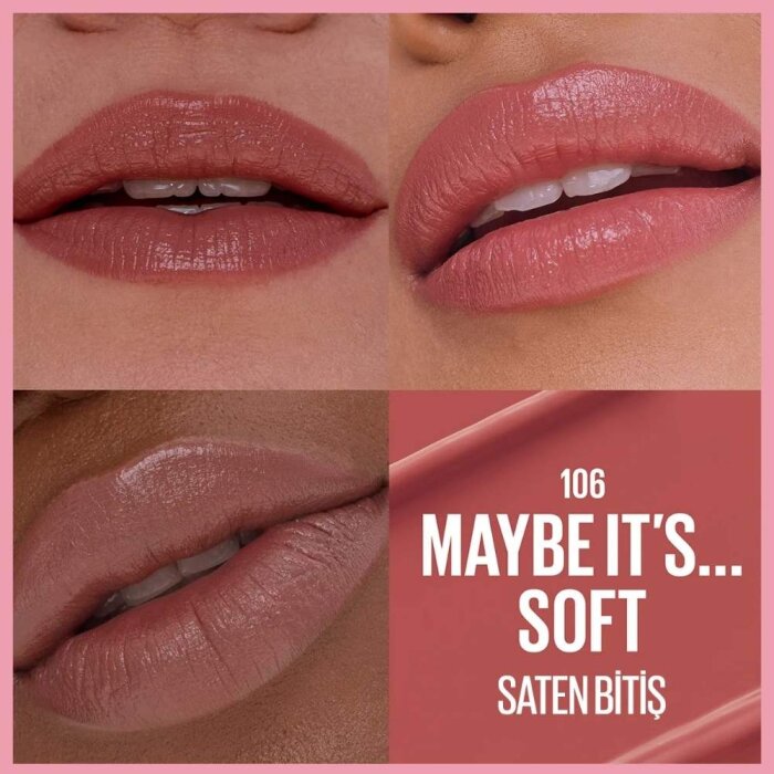 Maybelline Lifter Stick Saten Ruj 106 - 3