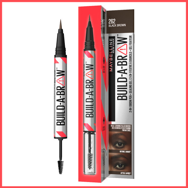 Maybelline New York Build a Brow 2in1 Kaş Kalemi ve Jeli Black Brown - 2