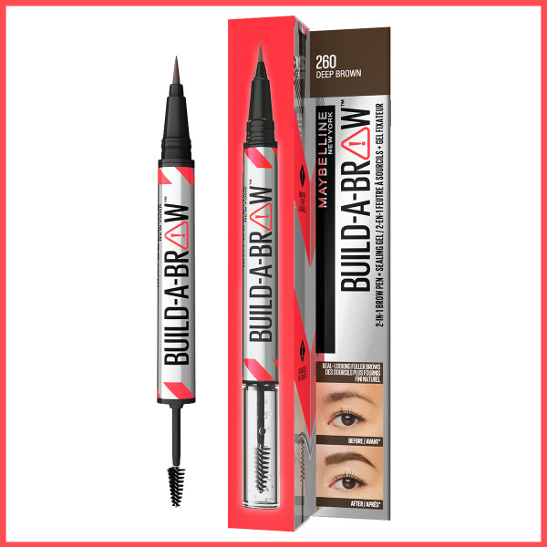 Maybelline New York Build a Brow 2in1 Kaş Kalemi ve Jeli Deep Brown - 2