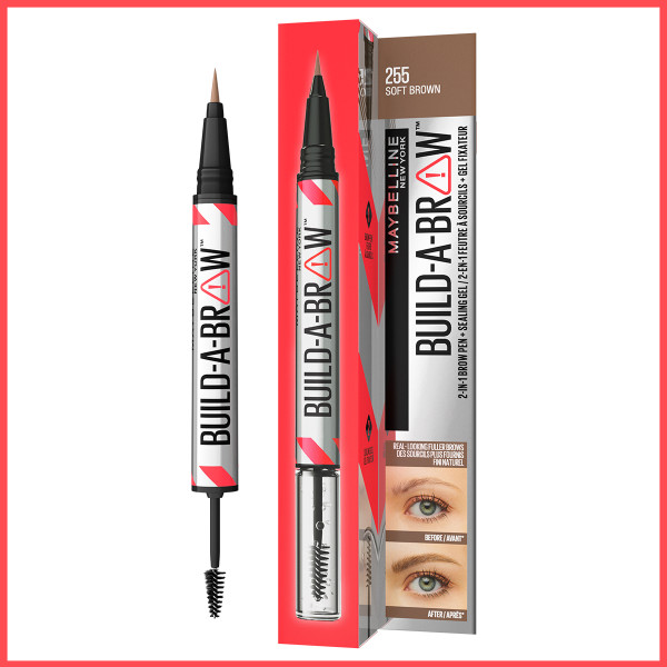 Maybelline New York Build a Brow 2in1 Kaş Kalemi ve Jeli Soft Brown - 2