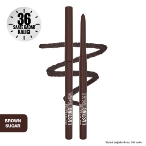 Maybelline New York Lasting Drama Automatic Liner Göz Kalemi - Brown Sugar - 3