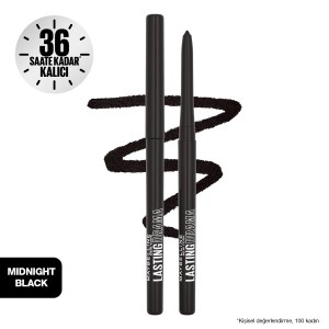 Maybelline New York Lasting Drama Automatic Liner Göz Kalemi - Midnight Black - 3