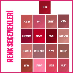 Maybelline New York Super Stay Vinyl Ink Uzun Süre Kalıcı Likit Parlak Ruj 160 Sultry - 6