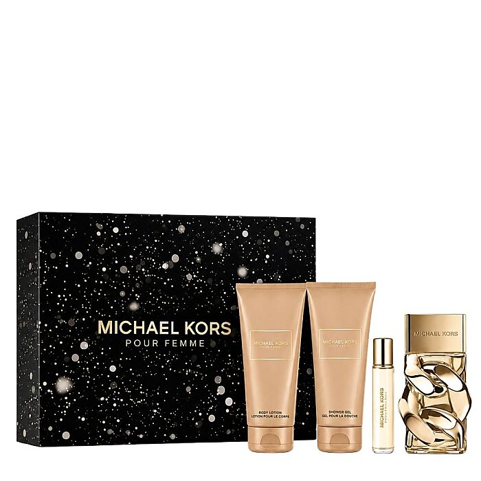 Michael Kors Pour Femme Kadın Parfüm Edp 100 Ml + Edp 10 Ml + Body Lotion 100 Ml + Shower Gel 100 Ml Set - 1