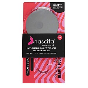 Nascita Ayna 5X Katlanabilir Çift Taraflı Makyaj Aynası - Nascita