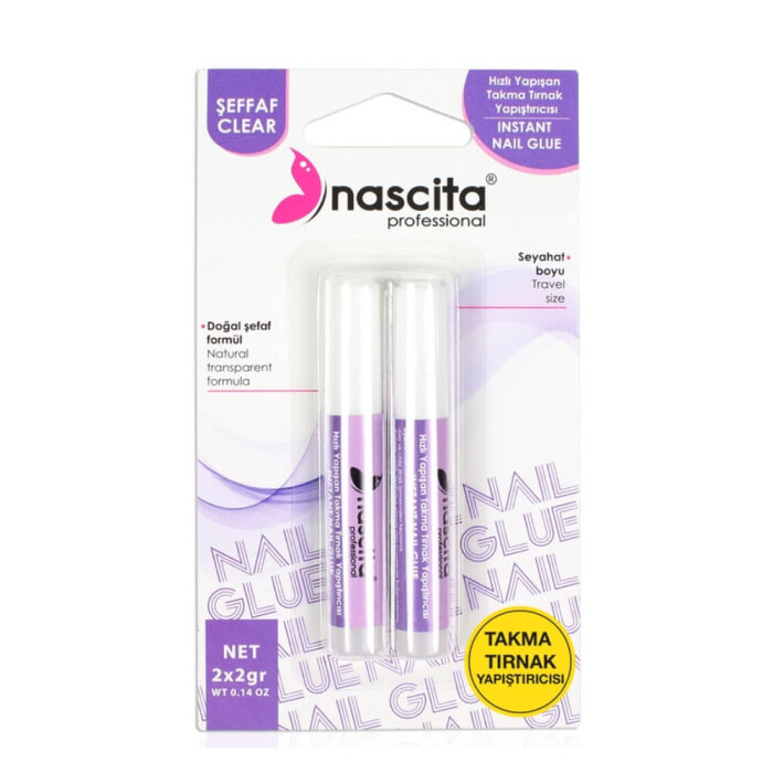 Nascita Takma Tırnak Yapıştıcısı Şeffaf - 1