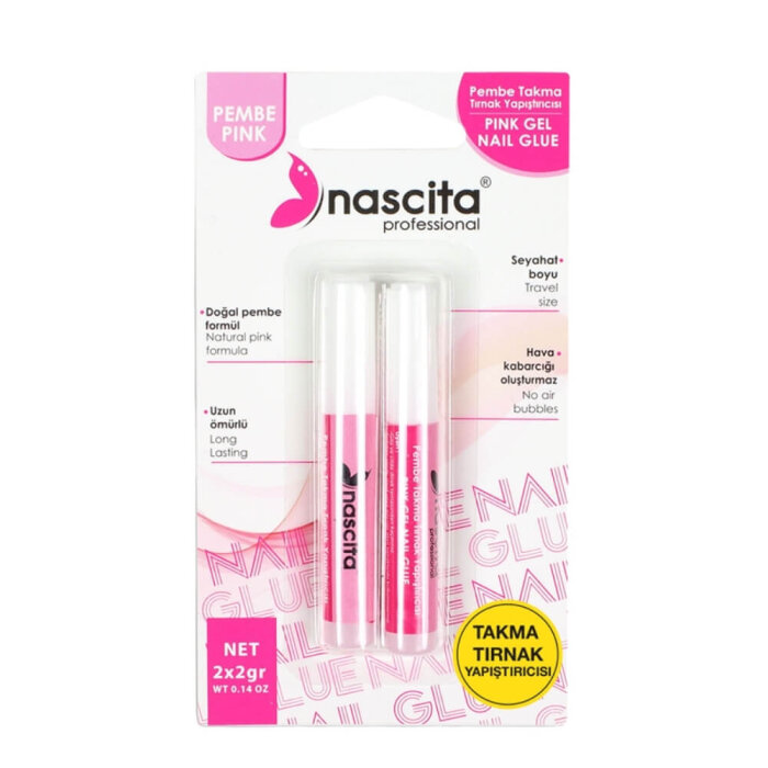 Nascita Takma Tırnak Yapıştırıcısı Pembe - 1