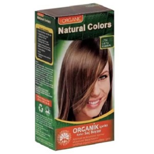 Natural Colors Organik Saç Boyası 7N Orta Kumral - Natural Colors