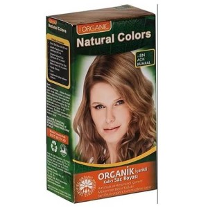 Natural Colors Organik Saç Boyası 8N Açık Kumral - Natural Colors