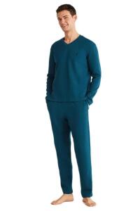 Nautica M811 Erkek Pijama Takımı Yeşil - 
