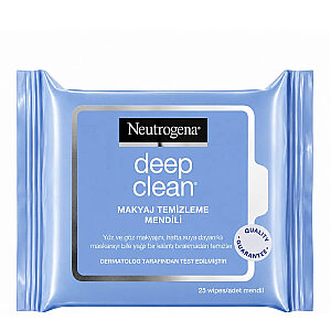 Neutrogena Deep Clean Makyaj Temizleme Mendili 25'li 