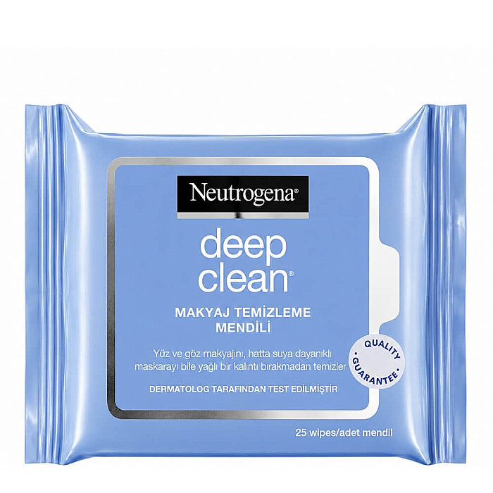 Neutrogena Deep Clean Makyaj Temizleme Mendili 25'li - 1