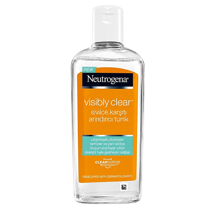 Neutrogena Visibly Clear Sivilce Karşıtı Arındırıcı Tonik 200 Ml - 1