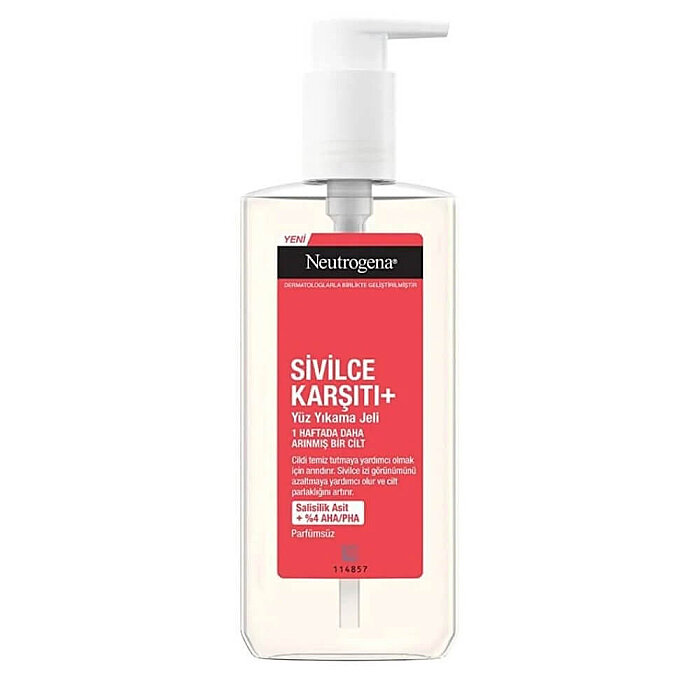 Neutrogena Visibly Clear Sivilce Karşıtı Yüz Temizleme Jeli 200 Ml - 1