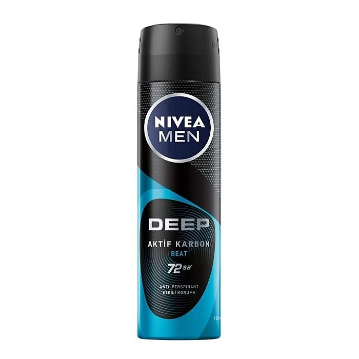 Nivea Aktif Karbon Erkek Deodorant Sprey 150 Ml - 1