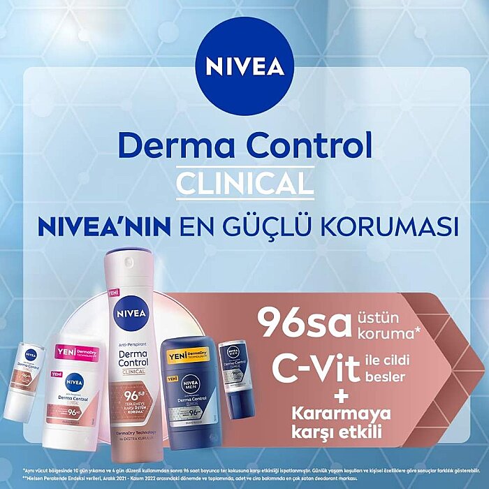 Nivea Derma Control Clinical Erkek Deodorant Stick 50 Ml - 4