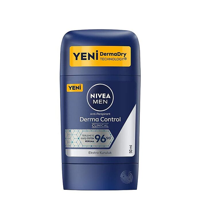 Nivea Derma Control Clinical Erkek Deodorant Stick 50 Ml - 1