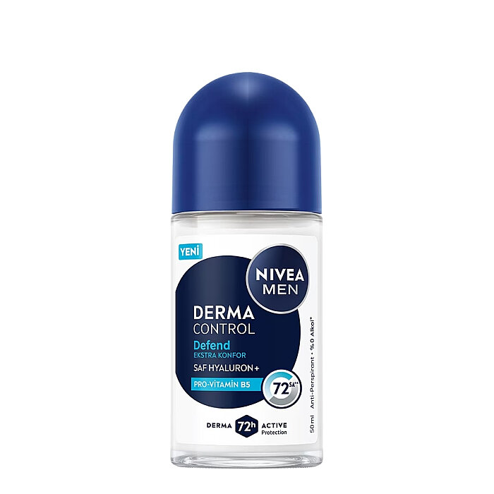 Nivea Derma Control Defend Erkek Roll On 50 Ml - 1