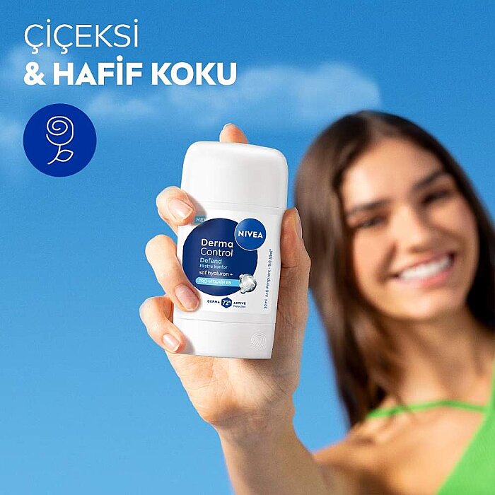 Nivea Derma Control Defend Kadın Deo Stick 50 Ml - 5