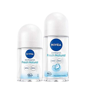Nivea Fresh Kadın Deodorant Roll-On 50 Ml + Fresh Kadın Deodorant Roll-On 25 Ml Set - Nivea