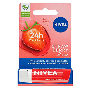 Nivea Fruity Shine Çilek Dudak Koruyucu 4,8 Gr - Nivea