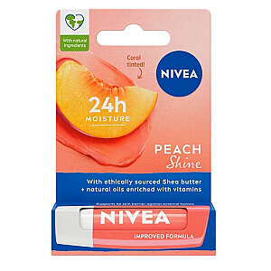 Nivea Fruity Shine Şeftali Dudak Koruyucu 4,8 Gr - Nivea