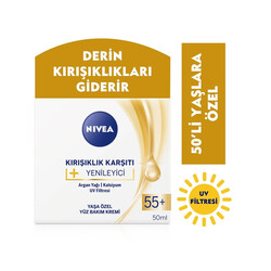 Nivea Kırışıklık Karşıtı Yenileyici 55+ Yaş Bakım Kremi 50 Ml - 4