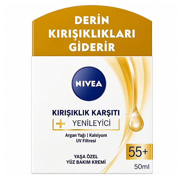 Nivea Kırışıklık Karşıtı Yenileyici 55+ Yaş Bakım Kremi 50 Ml - 3