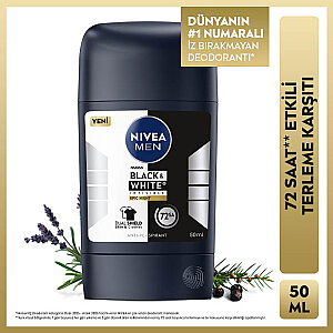Nivea Men Black & White Epic Night Erkek Deodorant Stick 50 Ml - 2