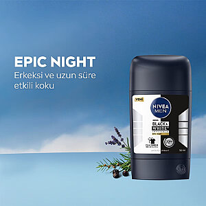Nivea Men Black & White Epic Night Erkek Deodorant Stick 50 Ml - 7