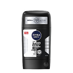 Nivea Men Black&White Invisible Deo Stick 50 Ml - Nivea