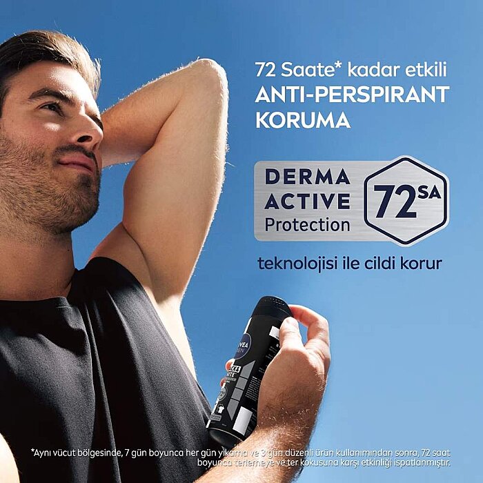 Nivea Men Black&White Power Deodorant Sprey 150 Ml - 3
