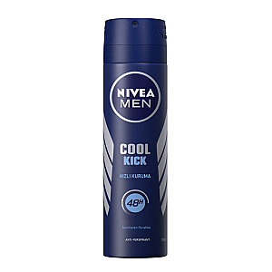 Nivea Men Cool Kick Deodorant Sprey 150 Ml - Nivea