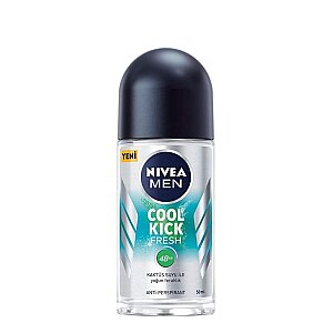 Nivea Men Cool Kick Fresh Roll-On 50 Ml - Nivea