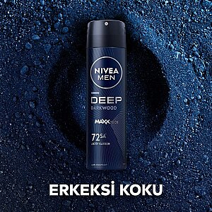 Nivea Men Deep Deodorant 150 Ml - 4